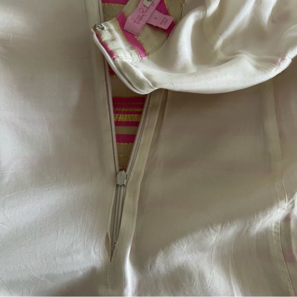 Lilly Pulitzer Candy Striper Bow Shift - Picture 8 of 8